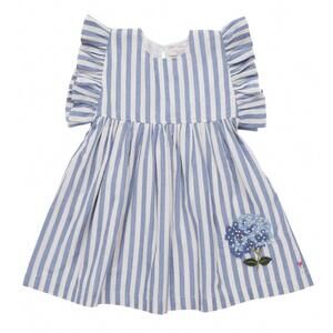 NEW PINK CHICKEN girl's sarita dress in blue stripe
